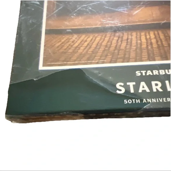 New Starbucks 50th Anniversary Edition 500 Pcs Puzzle Ravensburger Coffee Retro - Picture 2 of 4
